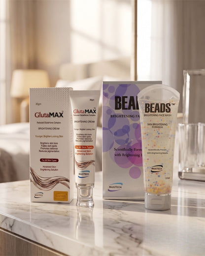 Beads & Gluta Max cream - Brightening Bundle