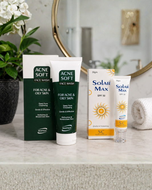 Acne Soft & Solar Max – Summer Bundle