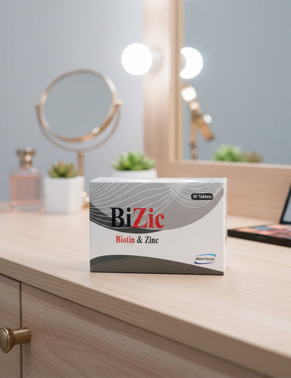 Bizic Tablets   (Biotin & Zinc)